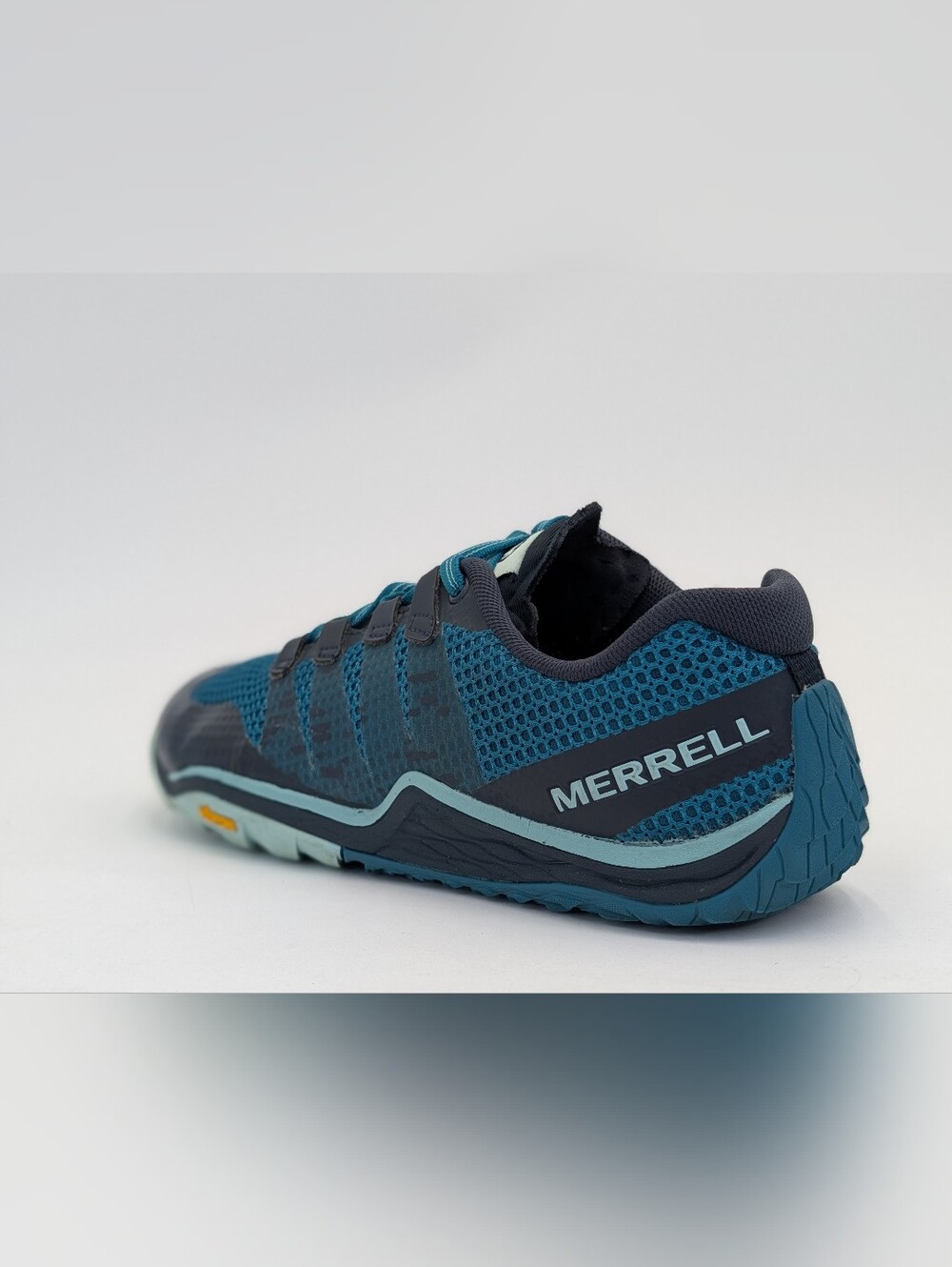 Merrell Sz 7.5 Trail Glove 5 Dark Teal Zero Drop Barefoot Trail Running Shoes - Picture 6 of 17